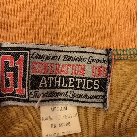 Pre-owned Men's Vintage 90s G1 GENERATION ONE ATHLETICS Green Bay Jersey - Picture 3 of 7